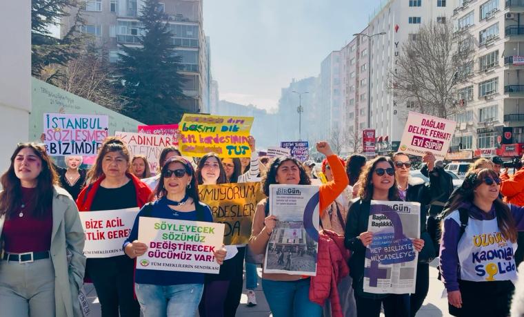 8 Mart’ta Ankara sokaklarında kadın sesi! - Birlik Haber Ajansı