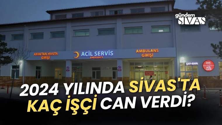Acil servis girişinin bulunduğu bir hastane binası, tabelasında "Acil Servis" yazıyor.
