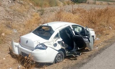 Ankara Beypazarı’nda Kaza: Araç Takla Attı, 4 Yaralı