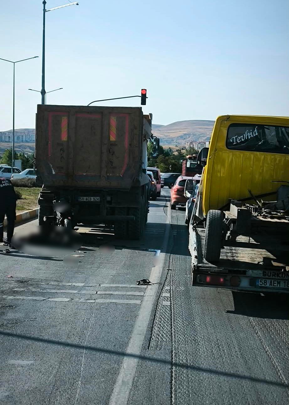 Sivas’ta motosiklet kazası