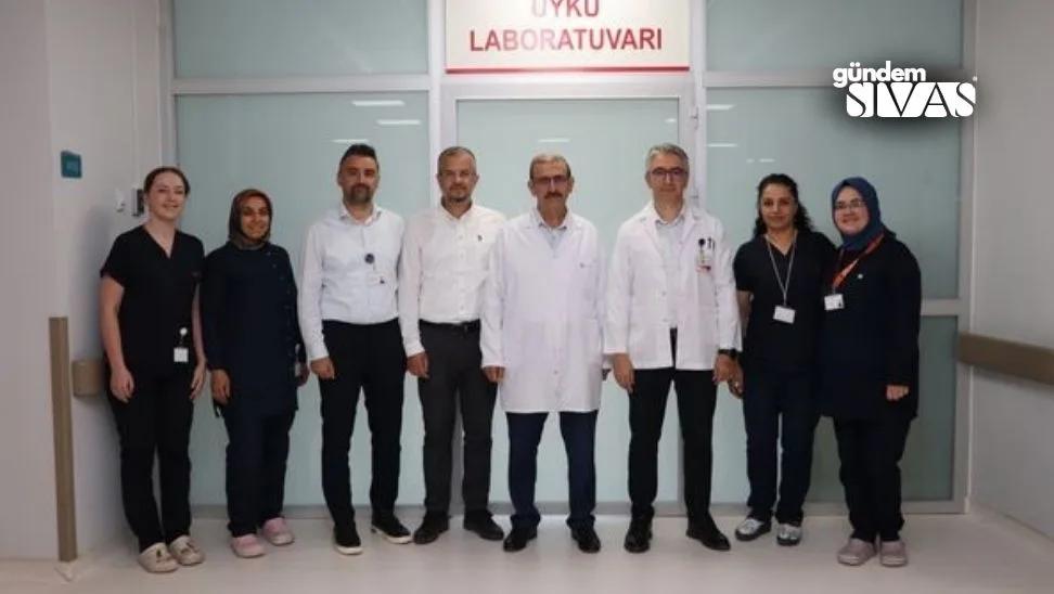 Sivas Numune Hastanesi'nde Uyku Labaratuvarı Açıldı