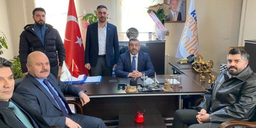 AK Parti Kars Milletvekili Adem Çalkın, Gençlik Kolları Başkanı Mustafa Sarıdağ'a ziyaretde bulundu - Birlik Haber Ajansı