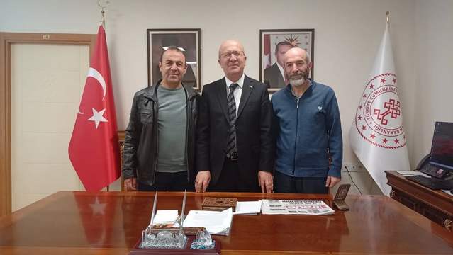Sivas İl Kültür ve Turizm Müdürü Erdoğan'a Anlamlı Ziyaret