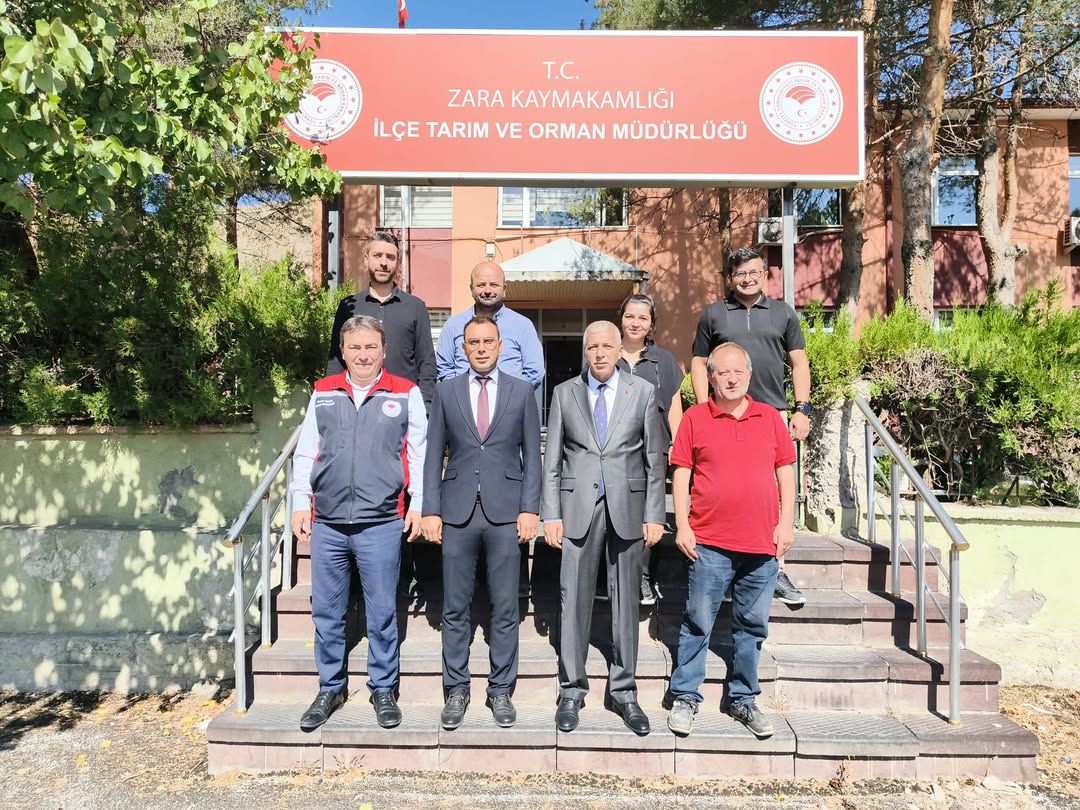Sivas İl Tarım Orman Müdürlüğü Zara'yı Ziyaret Etti