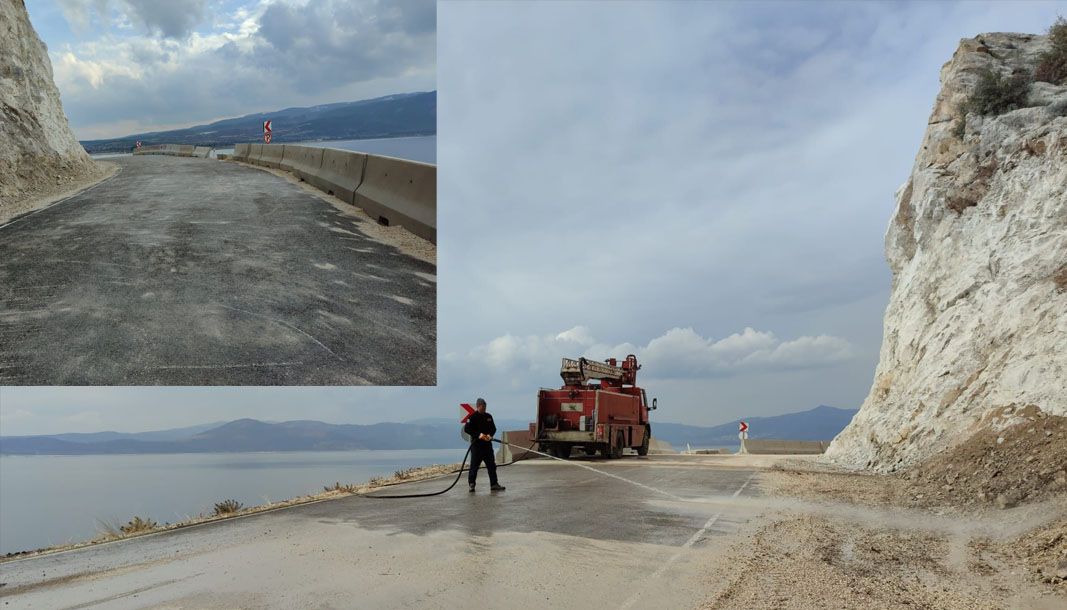 Burdur Yeşilova Kayadibi Doğanbaba yolunda trafik açıldı - Birlik Haber Ajansı