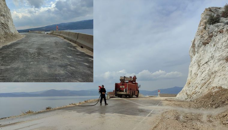 Burdur Yeşilova Kayadibi Doğanbaba yolunda trafik açıldı - Birlik Haber Ajansı
