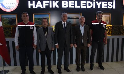 Sivas İl Tarım Orman Müdürlüğü Hafik Belediye Başkanı'nı Ziyaret Etti