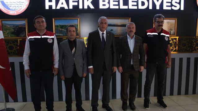 Sivas İl Tarım Orman Müdürlüğü Hafik Belediye Başkanı'nı Ziyaret Etti