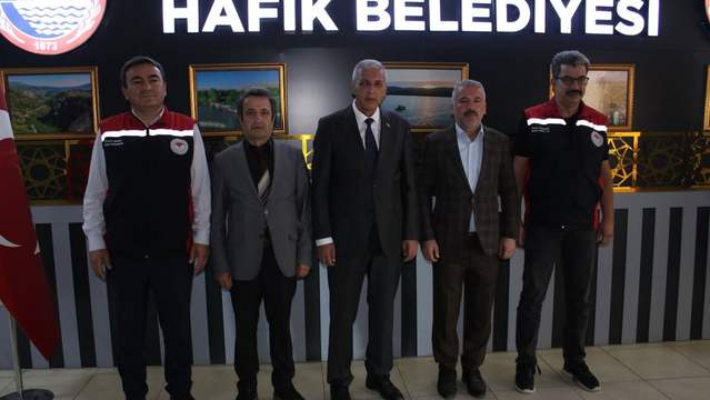 Sivas İl Tarım Orman Müdürlüğü Hafik Belediye Başkanı'nı Ziyaret Etti