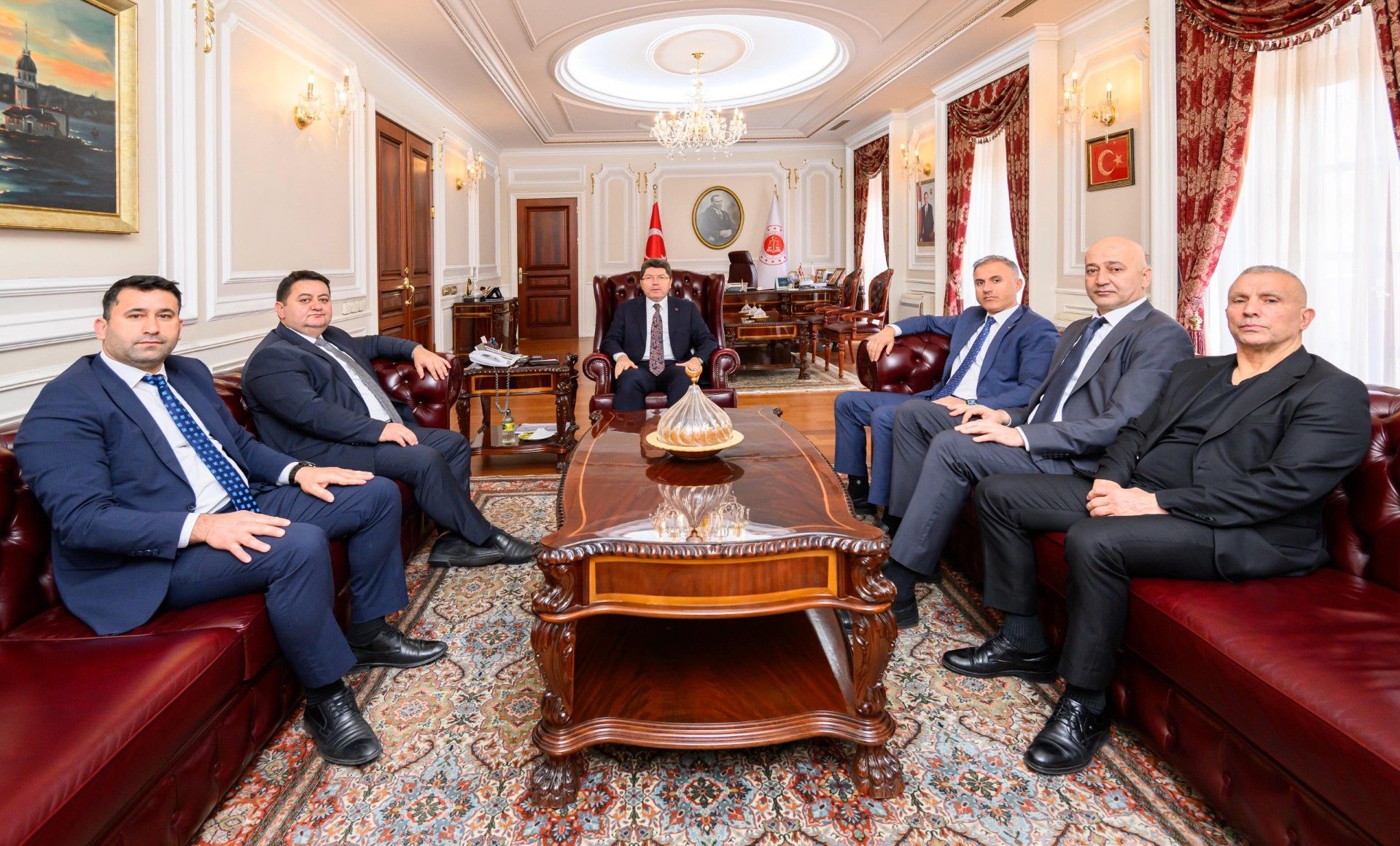 GMİS yönetiminden Bakan Tunç'a ziyaret - Birlik Haber Ajansı