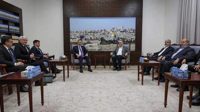Dışişleri Bakanı Hakan Fidan, Katar'da Hamas yetkilileriyle görüştü - Birlik Haber Ajansı