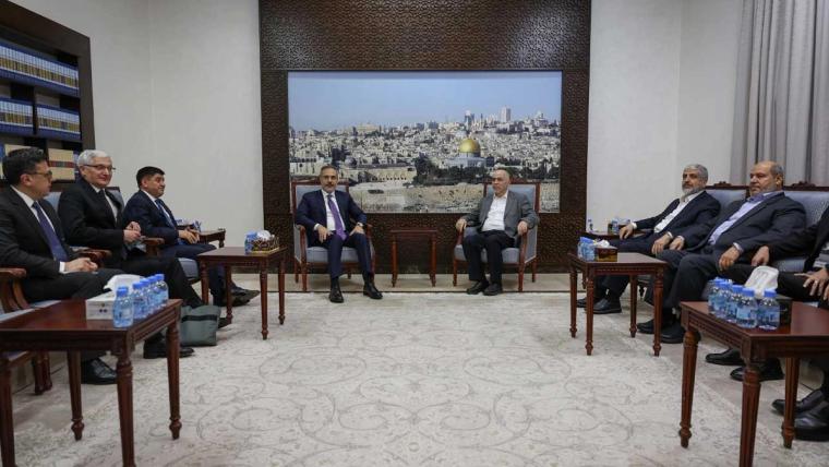 Dışişleri Bakanı Hakan Fidan, Katar'da Hamas yetkilileriyle görüştü - Birlik Haber Ajansı