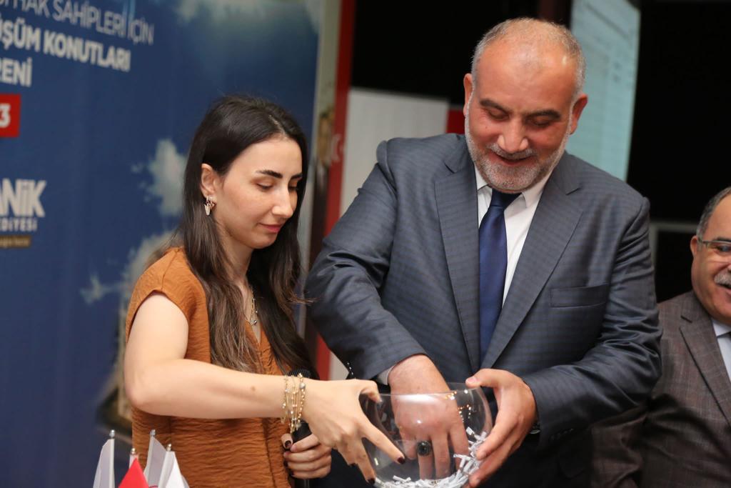Canik Belediyesinden kura çekimi ile yeni ev heyecanı - Birlik Haber Ajansı