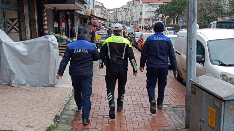 Kdz. Ereğli'nin kaldırımları işgalden arındırılıyor - Birlik Haber Ajansı
