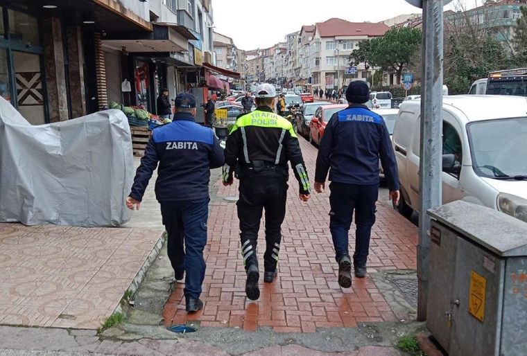 Kdz. Ereğli'nin kaldırımları işgalden arındırılıyor - Birlik Haber Ajansı