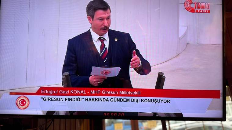 Ertuğrul Gazi Konal: Fındık gerekli desteği görmüyor - Birlik Haber Ajansı
