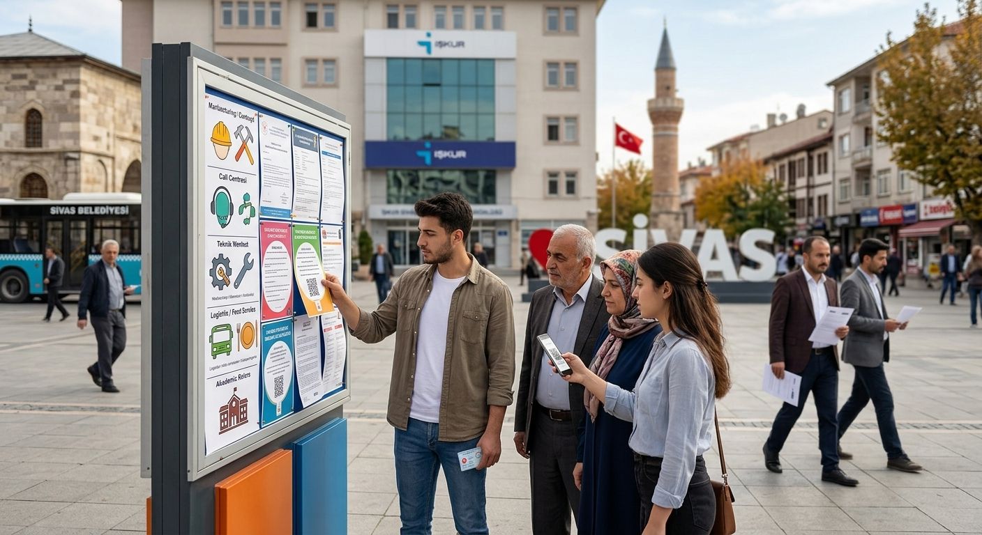 Sivas’ta İş Arayanlara Fırsat: Yeni İlanlar Açıldı