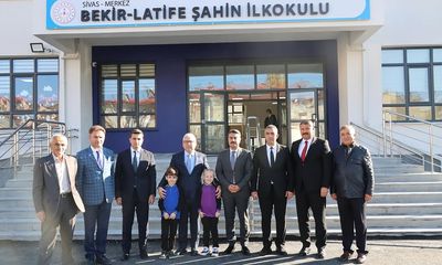 Sivas'ta Eğitime Yeni Bir Soluk: Bekir Latife Şahin İlkokulu Eğitim-Öğretime Açıldı