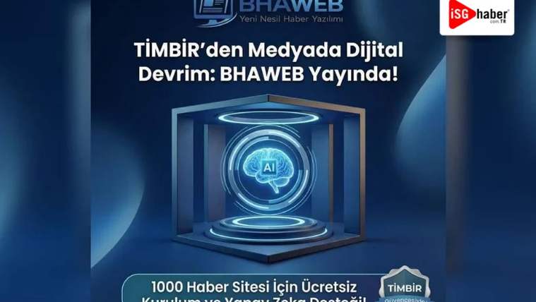Mavi arka planda, ortada üç boyutlu bir küre ve etrafında ışık halkaları yer alıyor.