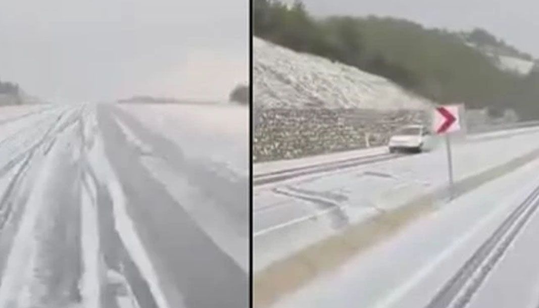 Burdur dostluk yolu beyaza büründü - Birlik Haber Ajansı