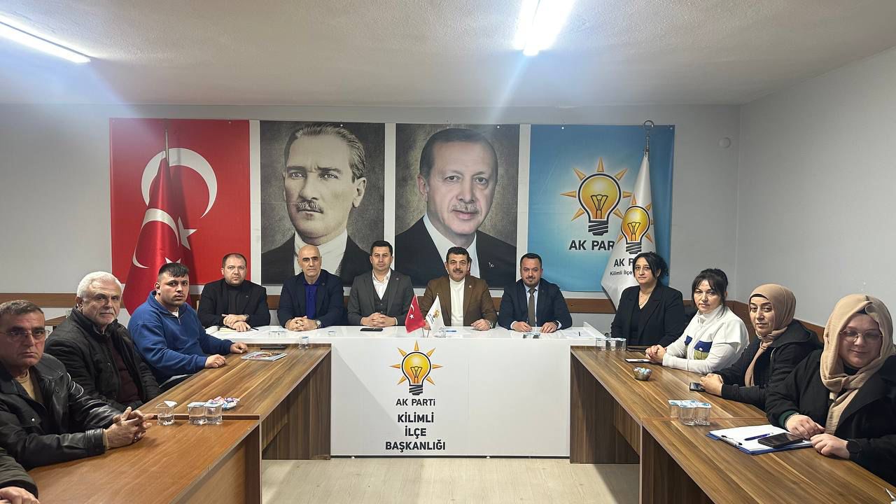 Milletvekili Avcı, Kozlu ve Kilimli Teşkilatları ile bir arada - Birlik Haber Ajansı