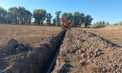 Sivas Ulaş'ta 2 Km İsale Hattı Yenileme Çalışması Tamamlandı