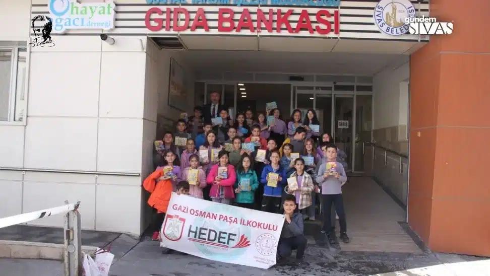Sivas'ta Çocuklardan Anlamlı Yardım