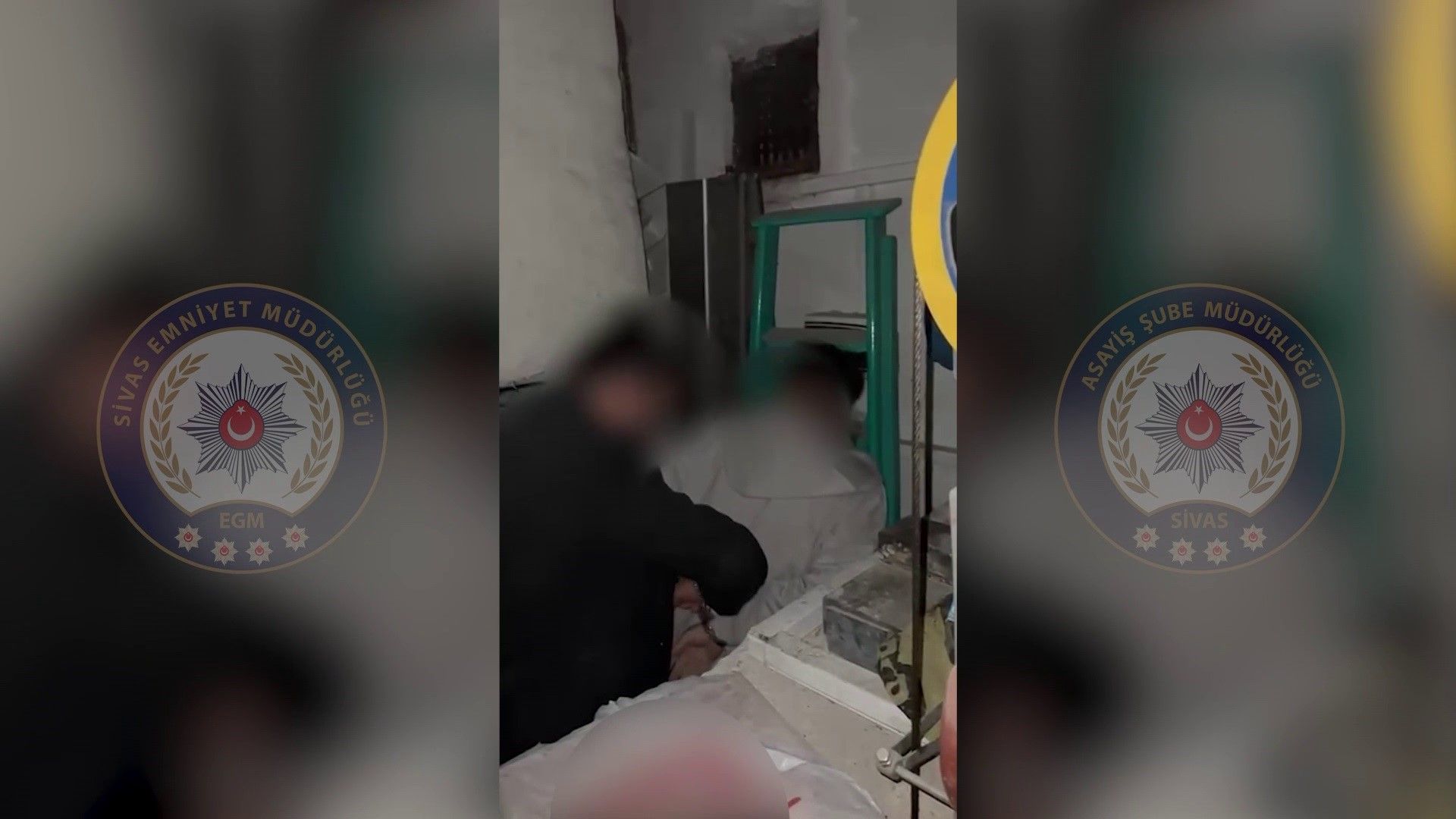Sivas'ta Firari Hükümlü, Asansör Makine Dairesindeki Gizli Bölmede Yakalandı