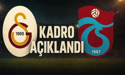 Galatasaray  Trabzon Maç Kadroları Açıklandı – 10 Mayıs 2025’te Sahaya Çıkacak 22 Futbolcu, Taktik Detaylar