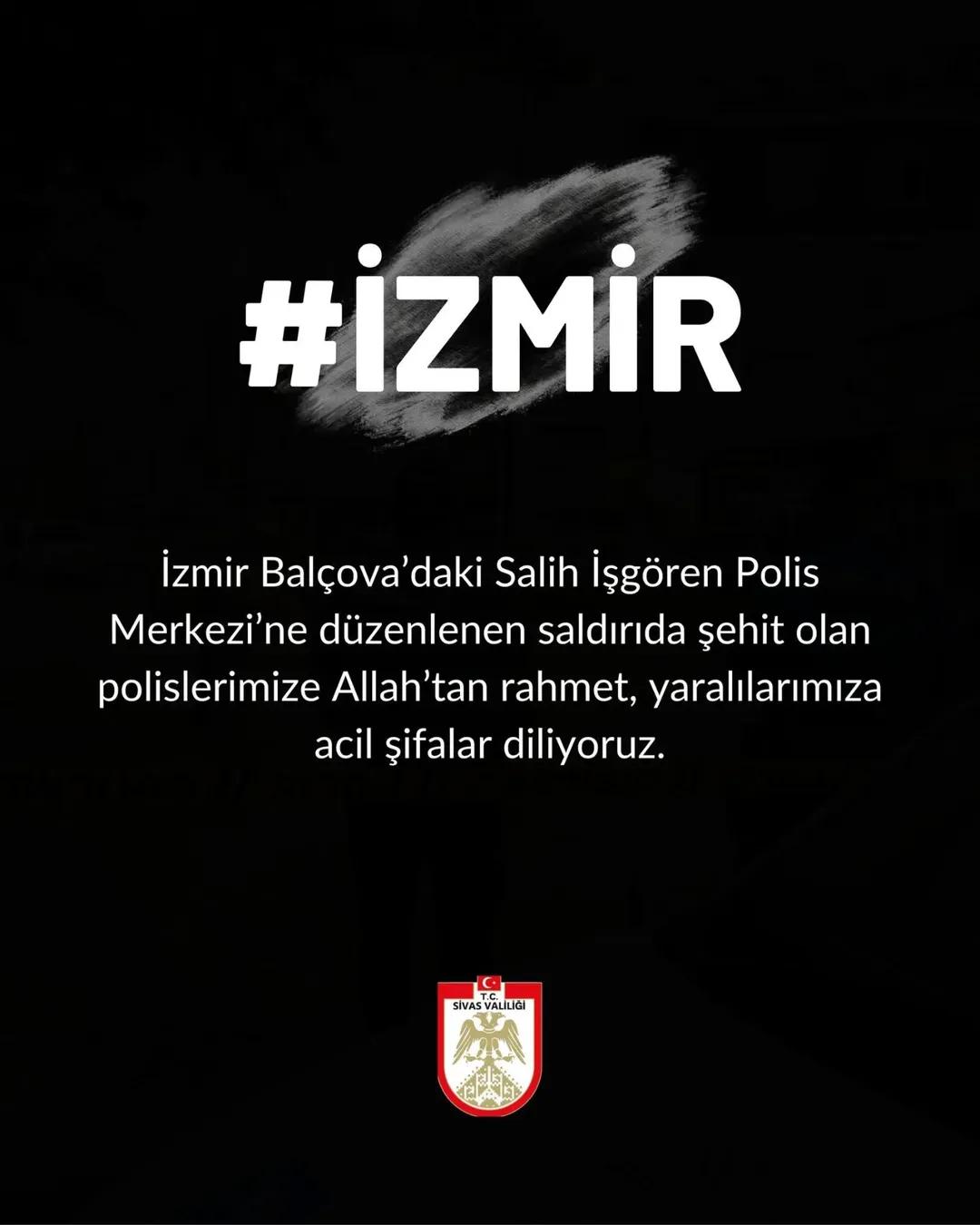 Sivas İl Özel İdaresi'nden Taziye Mesajı