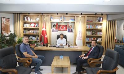 Sivas'ta Eğitim İşbirliği: Şoförler ve Otomobilciler Esnaf Odası Başkanı Erdoğan'la Buluştu