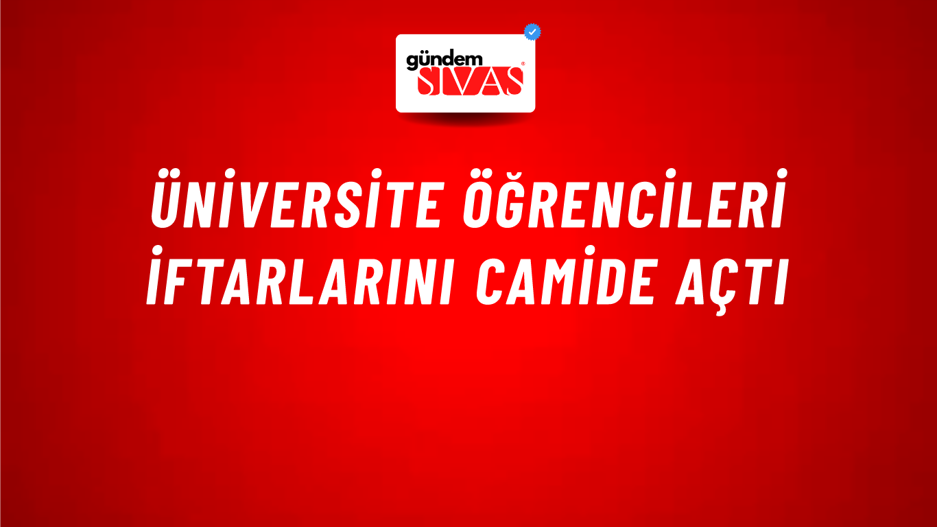 Üniversite Öğrencileri İftarlarını Camide Açtı