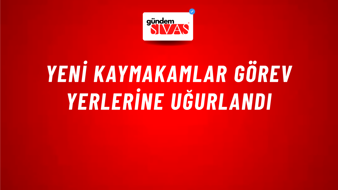 Yeni Kaymakamlar Görev Yerlerine Uğurlandı