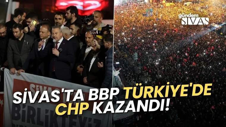 Bir grup insan, kalabalık bir alanda toplanmış, bir kişi kürsüde konuşuyor.