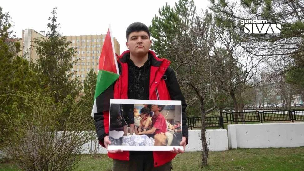 Üniversite Öğrencilerinden Filistin'e Destek