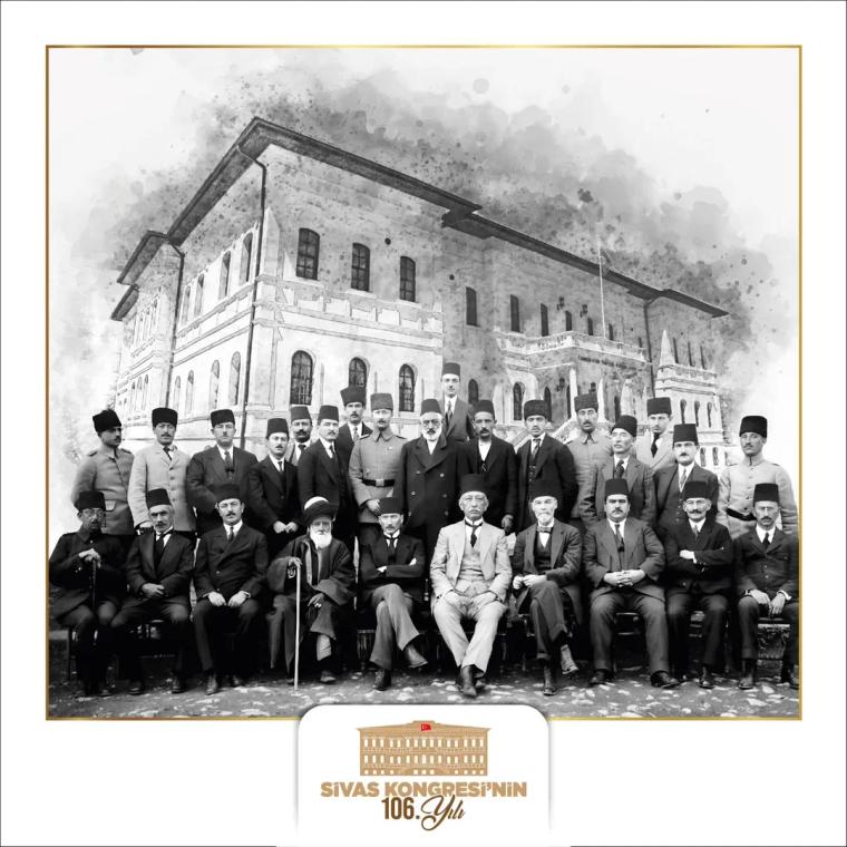 Sivas Kongresi'nin 104. Yıl Dönümünde Anıldı