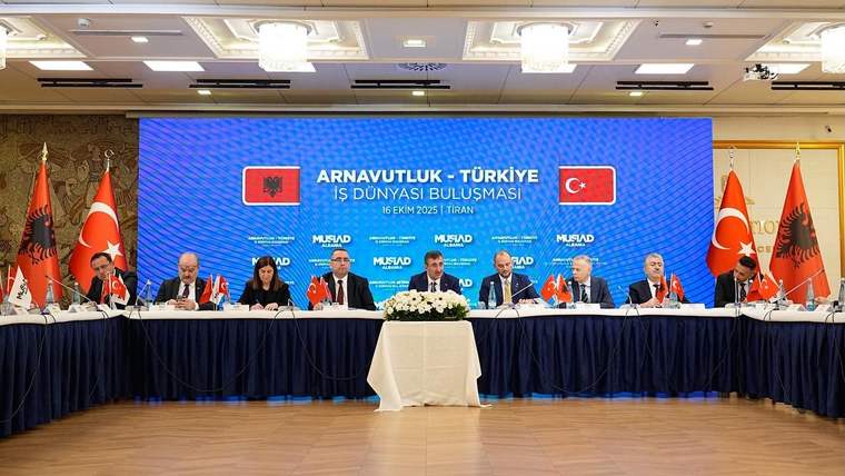 Türkiye ve Arnavutluk İş Dünyası 925 Milyon Dolarlık İhracat Hedefi İçin Buluştu