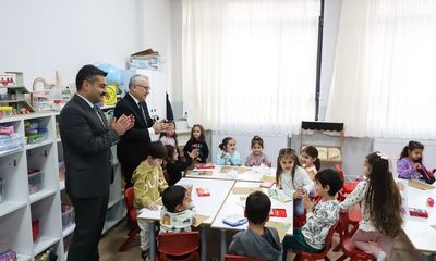 Sivas Valisi Yılmaz Şimşek ve İl Milli Eğitim Müdürü Fatih Erdoğan'dan Anaokulu Ziyareti