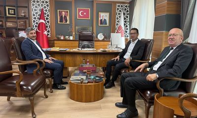 Sivas İl Kültür ve Turizm Müdürlüğü Vakıflar Bölge Müdürü'nü Ziyaret Etti