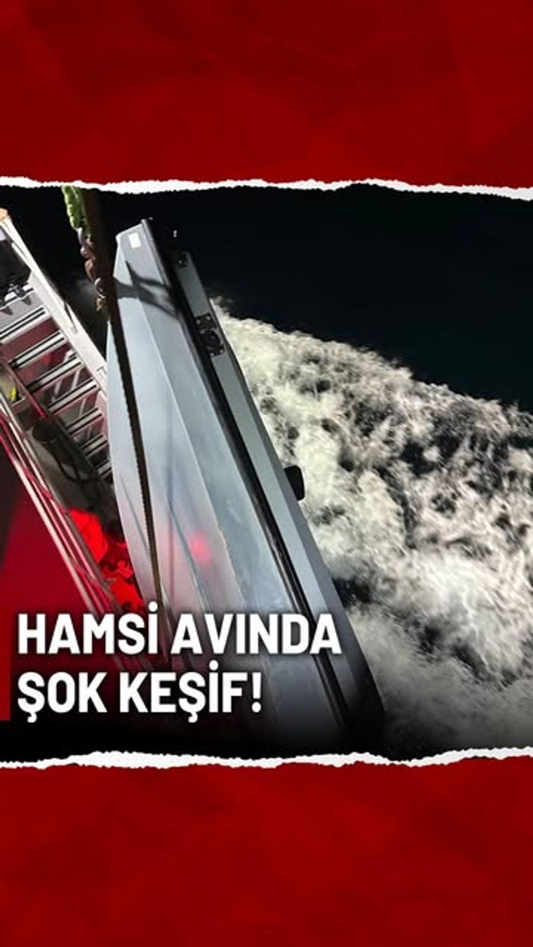 Trabzon'da Balıkçıların Ağlarına Savaşın Gölgesi Takıldı: Ukrayna'ya Ait İnsansız Deniz Aracı Bulundu