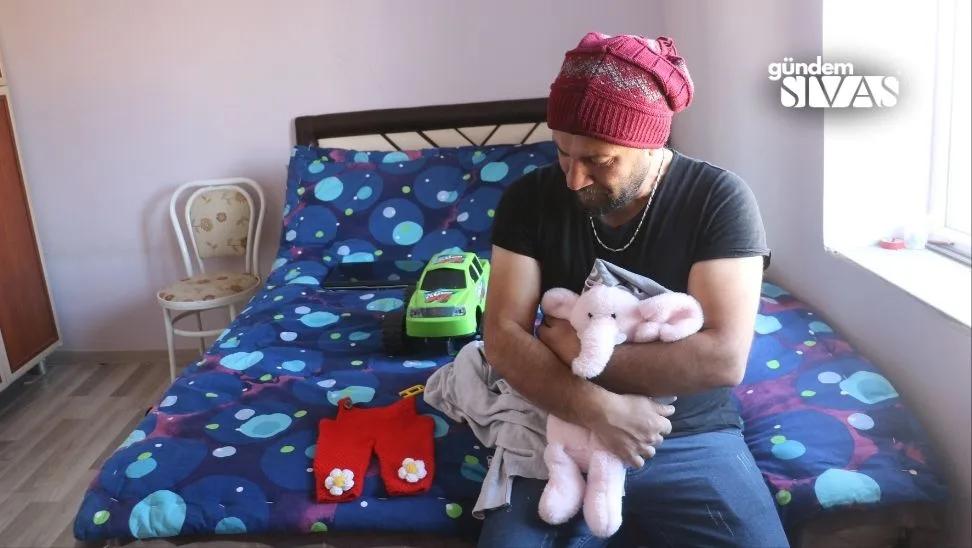 Sivas'ta Baba Çocuklarına Kavuşmak İstiyor
