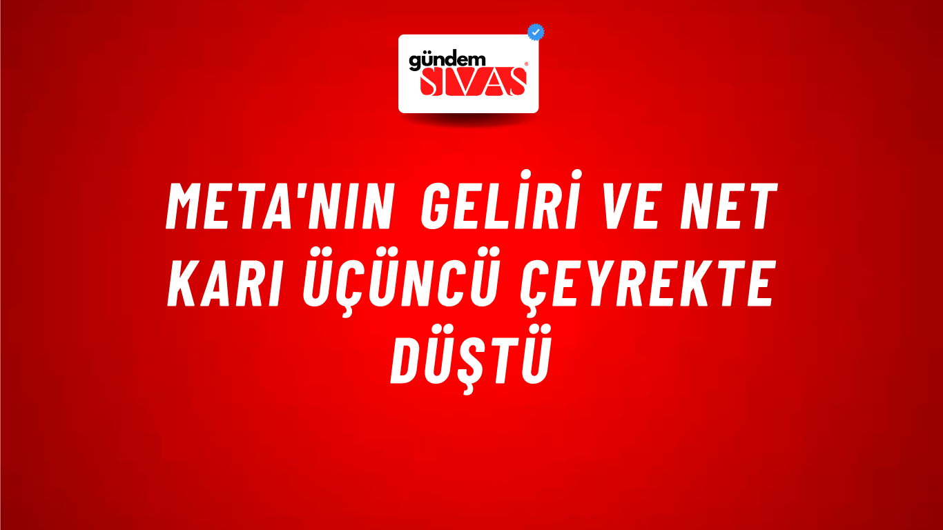 Meta'nın geliri ve net karı üçüncü çeyrekte düştü