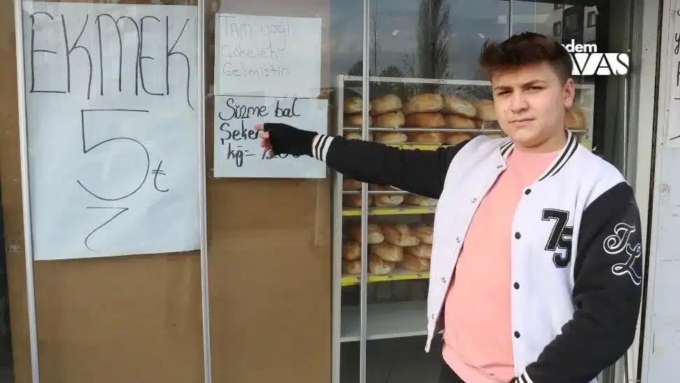 Sivas'ta Ekmek 5 TL'den Satılıyor