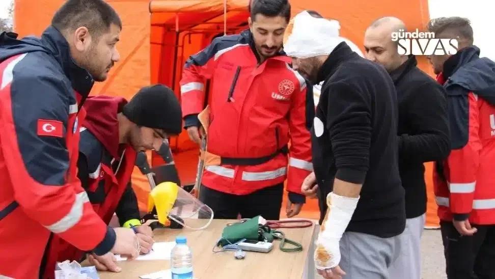 Numune Hastanesi'nde Gerçekçi Tatbikat