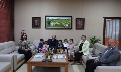 Kreş Öğrencilerinden İl Tarım ve Orman Müdürlüğü'ne Anlamlı Ziyaret