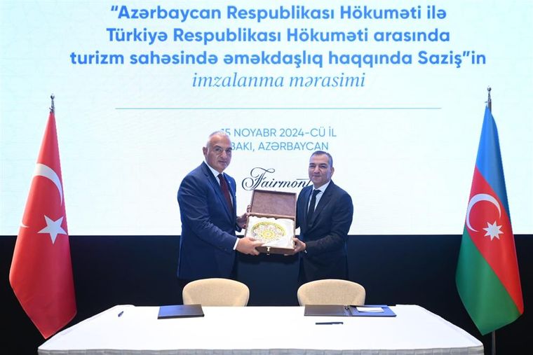 Türkiye ile Azerbaycan arasında Turizm Alanında İşbirliği Anlaşması imzalandı