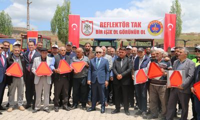 Reflektör Tak, Kazaları Engelle! Sivas'tan Örnek Proje