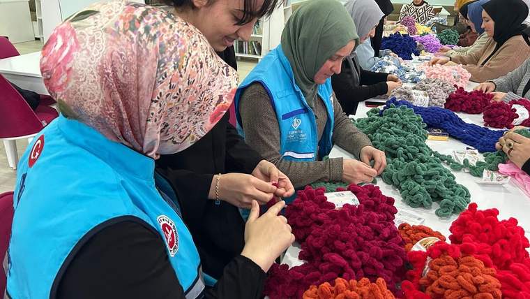 Amasya'da “İyiliği İlmek İlmek Örüyoruz” projesi başladı - Birlik Haber Ajansı