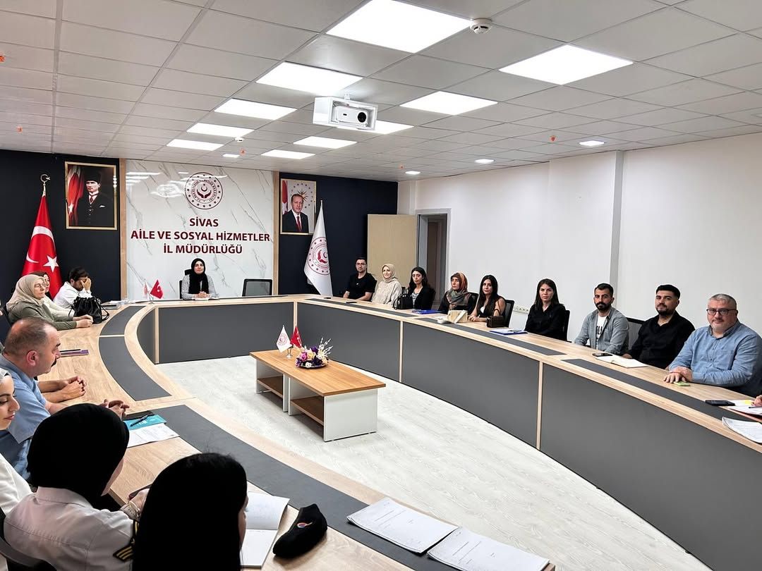 Sivas'ta Kadına Yönelik Şiddetle Mücadele Çalışmaları Değerlendirildi