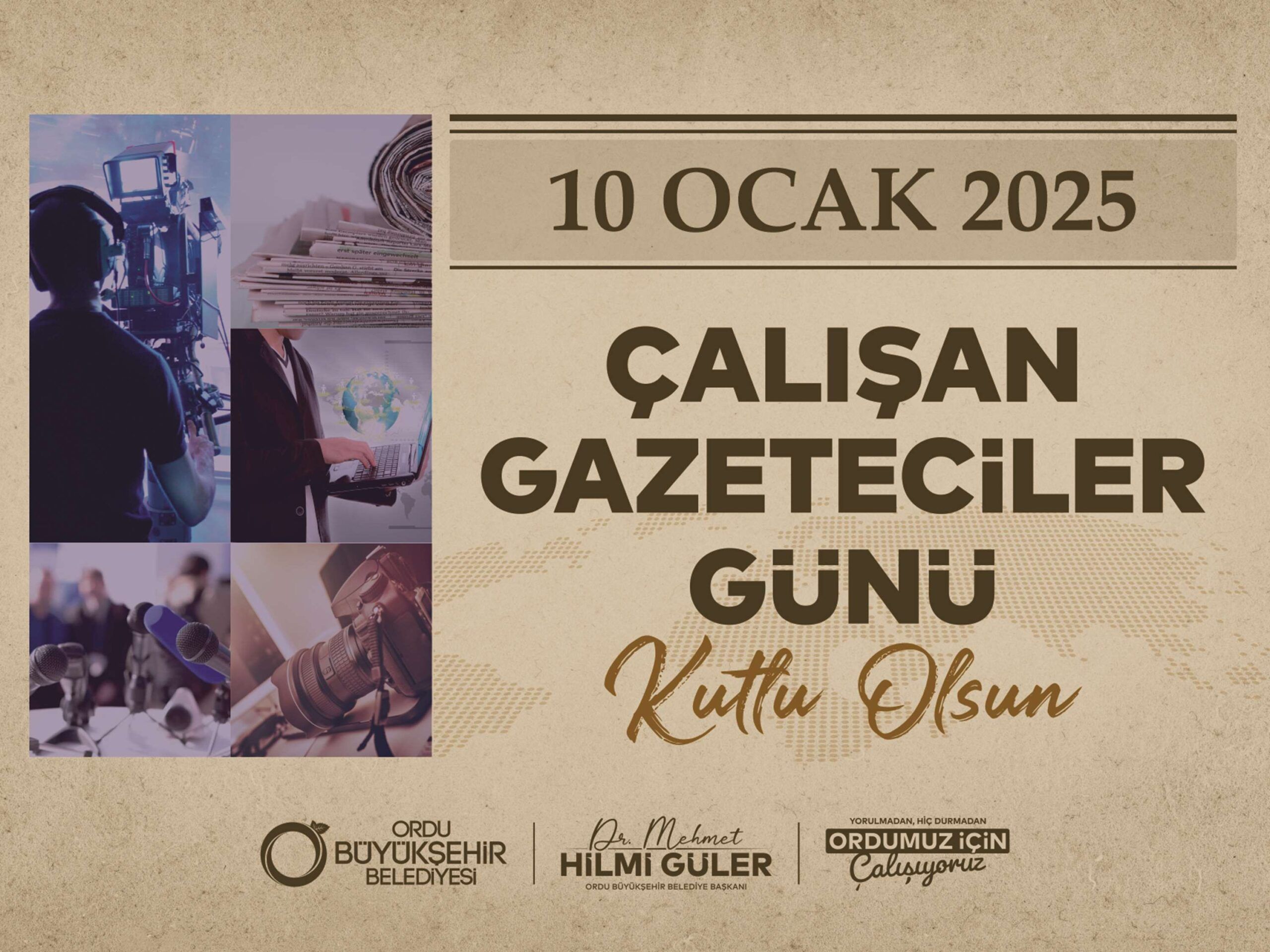 Ordu Başkanı Güler’den basına teşekkür mesajı - Birlik Haber Ajansı